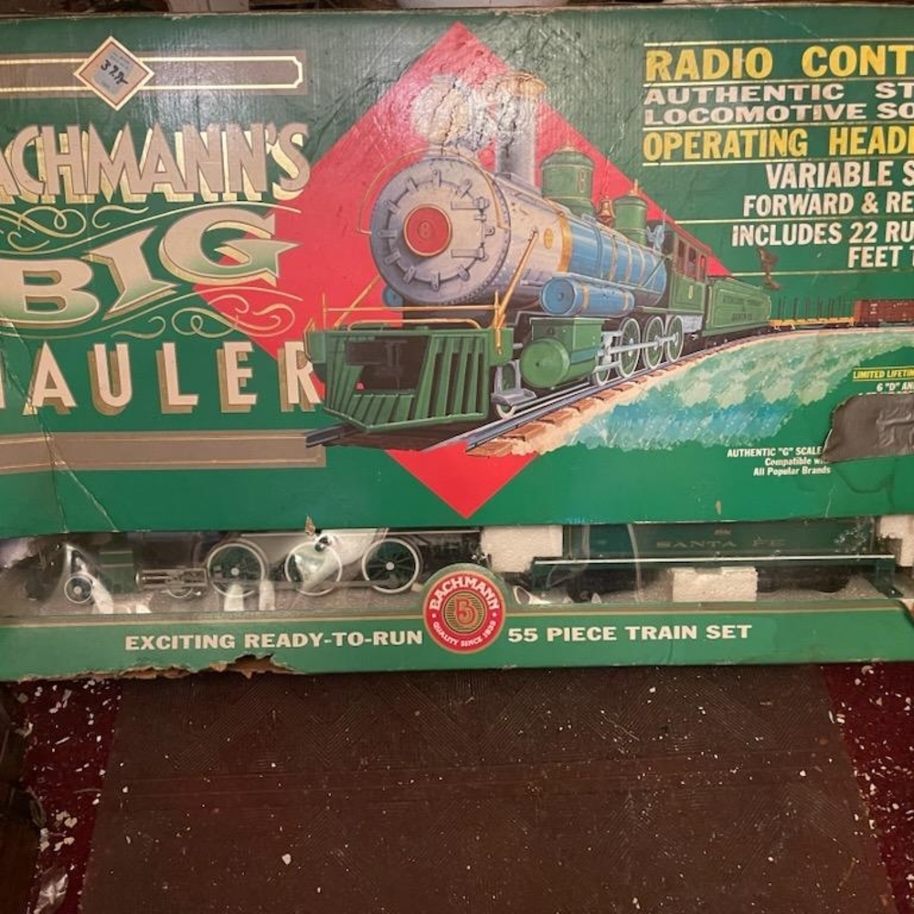 's Big Hauler 55 Piece Green Train Set